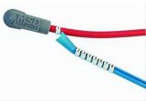 MSD Cylinder Markers 3414 Wire Markers, Spark Plug, Plastic, White/Black, 8.5mm, Set of 8 thumbnail 2