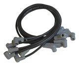 MSD 8.5mm Super Conductor Spark Plug Wire Sets 31653 Wires, Conductor, Spiral Core, 8.5mm, Black, 90 Degree Boots, Chevy/GMC, Small Block, V8, Set thumbnail 3