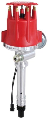 MSD Pro-Billet Tach Drive Distributors for 1963-1974 CORVETTE - 8572 Distributor, Drive, Magnetic Trigger, Mechanical, Vacuum Advance, Chevy, Big/Small Block, Each thumbnail 3