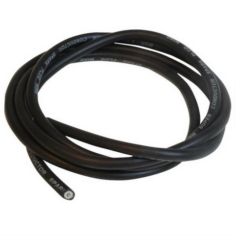 MSD Spark Plug Wire Bulk Rolls 34053 Ignition Spool, Super Conductor, 8.50mm, 300 ft. Length, Black, Each