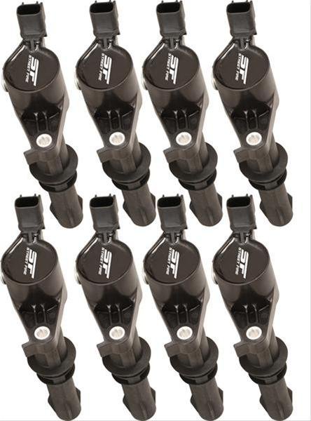 MSD Street Fire Coils 55138 Ignition Coil, Fire, Coil Pack, Black, Ford, 3-Valve, V8, Set of 8 thumbnail 2