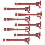MSD Hemi Tubes 34759 Spark Plug Wire Components, Tubes, Plug Boot Type, Rynite Plastic, Red, Eight Straight Hemi, 8.5mm Wire Diameter, Set of 8 thumbnail 1