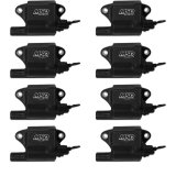 MSD Pro Power Coils 828783 Ignition Coil, MSC II Coil Pack, Epoxy, Square, Black, GM LS2/LS7, Set of 8 thumbnail 3