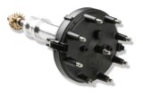 MSD Pro-Billet Crank Trigger Distributors 83775 Distributor, Trigger, Male/HEI, Bronze Gear, Standard Rotation, Black Cap, Billet Aluminum Housing, Natural, Ford, Each thumbnail 3