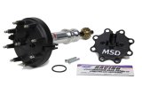 MSD Pro-Billet Crank Trigger Distributors 83775 Distributor, Trigger, Male/HEI, Bronze Gear, Standard Rotation, Black Cap, Billet Aluminum Housing, Natural, Ford, Each thumbnail 4