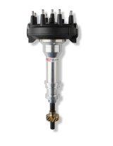 MSD Pro-Billet Crank Trigger Distributors 83775 Distributor, Trigger, Male/HEI, Bronze Gear, Standard Rotation, Black Cap, Billet Aluminum Housing, Natural, Ford, Each thumbnail 5
