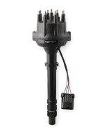 MSD Pro-Billet Dual Sync EFI Distributors 23753 Distributor, EFI, Hall Effect Trigger, Male/HEI, Standard Rotation, Black Cap, Billet Aluminum Housing, Black, Chevy, Each thumbnail 2