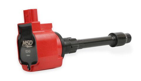 MSD Blaster OEM Replacement Coils 82494 Ignition Coil, Blaster, Coil Pack Style, Red, for use on Honda®, L4, Set of 4 thumbnail 6