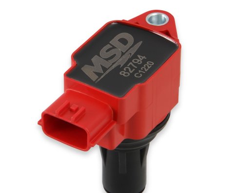 MSD Blaster OEM Replacement Coils 827946 Ignition Coils, Blaster, Coil Pack, Epoxy, Red, Infiniti, Nissan, Set of 6 thumbnail 4