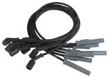 MSD 8.5mm Super Conductor Spark Plug Wire Sets 32823 Wires, Conductor, Spiral Core, 8.5mm, Black, Chevy, GMC, LS Series Truck, 4.8/5.3/6.0L, Set thumbnail 5