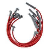 MSD 8.5mm Super Conductor Spark Plug Wire Sets 35399 Wires, Conductor, Spiral Core, 8.5mm, Red, Multi-Angle Boots, Ford 5.0L, V8, Set thumbnail 3