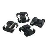 MSD Wire Separators 8841 Ignition Loom/Separator, Polymer, Black, 8 - 8.5mm, Set of 16 thumbnail 1