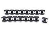 MSD Wire Separators 8841 Ignition Loom/Separator, Polymer, Black, 8 - 8.5mm, Set of 16 thumbnail 3
