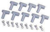 MSD Replacement Spark Plug Wire Boot and Terminal Kits 8849 Distributor Boots, Gray, HEI, 90 Degree Boots, Set of 9 thumbnail 2