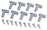 MSD Replacement Spark Plug Wire Boot and Terminal Kits 8849 Distributor Boots, Gray, HEI, 90 Degree Boots, Set of 9 thumbnail 3