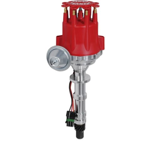MSD Pro-Billet Ready-to-Run Distributors 8393 Distributor, Ready-to-Run, Magnetic Trigger, Vacuum Advance, Chevy, 348, 409, Each thumbnail 3
