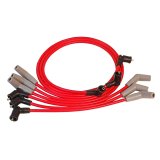 MSD 8.5mm Super Conductor Spark Plug Wire Sets 32889 Wires, Conductor, Spiral Core, 8.5mm, Red, Coil Pack, Stock Boots, Ford, V6, Set thumbnail 3