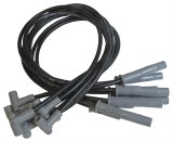 MSD 8.5mm Super Conductor Spark Plug Wire Sets 35383 Wires, Conductor, Spiral Core, 8.5mm, Black, Multi-Angle Boots, Ford, V8, Set thumbnail 1