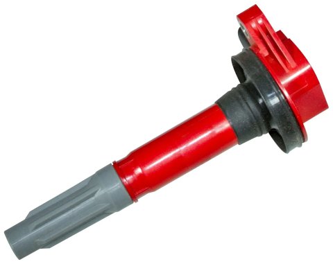 MSD Ford Blaster Coil-on-Plug Ignition Coil Packs 8248 Coil, MSC II Pack, Epoxy, Square, Red, Ford, 5.0L, Modular, Each thumbnail 3