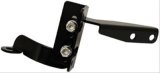 MSD Atomic AirForce Intake Manifold Throttle Cable Brackets 2707 Bracket, Steel, Black Powdercoated, Air Force, Factory Cable, Kit thumbnail 1