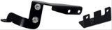 MSD Atomic AirForce Intake Manifold Throttle Cable Brackets 2707 Bracket, Steel, Black Powdercoated, Air Force, Factory Cable, Kit thumbnail 2