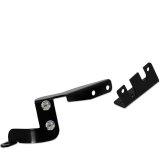 MSD Atomic AirForce Intake Manifold Throttle Cable Brackets 2707 Bracket, Steel, Black Powdercoated, Air Force, Factory Cable, Kit thumbnail 3
