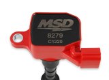 MSD Blaster OEM Replacement Coils 8279 Ignition Coils, Blaster, Coil Pack, Epoxy, Red, Infiniti, Nissan, Each thumbnail 9