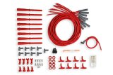 MSD 8.5mm Super Conductor Spark Plug Wire Sets 31529 Wires, Conductor, Spiral Core, 8.5mm, Red, Straight Hemi Boots, Universal, V8, Set thumbnail 3