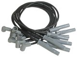 MSD 8.5mm Super Conductor Spark Plug Wire Sets 31373 Wires, Conductor, Spiral Core, 8.5mm, Black, Multi-Angle Boots, Chevy/GMC, Big Block, V8, Set thumbnail 3