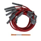 MSD 8.5mm Super Conductor Spark Plug Wire Sets 31339 Wires, Conductor, Spiral Core, 8.5mm, Red, Multi-Angle Boots, Ford, 351M/400, Set thumbnail 2