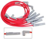 MSD 8.5mm Super Conductor Spark Plug Wire Sets 31339 Wires, Conductor, Spiral Core, 8.5mm, Red, Multi-Angle Boots, Ford, 351M/400, Set thumbnail 3