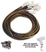 MSD 8.5mm Super Conductor Spark Plug Wire Sets 31223 Wires, Conductor, Spiral Core, 8.5mm, Black, 90 Degree Boots, Universal, L8/V8, Set thumbnail 5