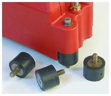 MSD Vibration Mounts 8822 Ignition Box Mounts, Mounts, Black, Rubber, Set of 4 thumbnail 2