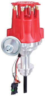 MSD Pro-Billet Ready-to-Run Distributors 8387 Distributor, Ready-to-Run, Magnetic Pickup, Vacuum Advance, Mopar, 413, 426, 440, Hemi, Each thumbnail 3
