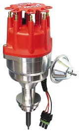 MSD Pro-Billet Ready-to-Run Distributors 8387 Distributor, Ready-to-Run, Magnetic Pickup, Vacuum Advance, Mopar, 413, 426, 440, Hemi, Each thumbnail 4