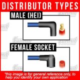 MSD Replacement Boots 3303 Spark Plug Boot Kit, Replacement, Black, Boot And Terminal, Pair thumbnail 1