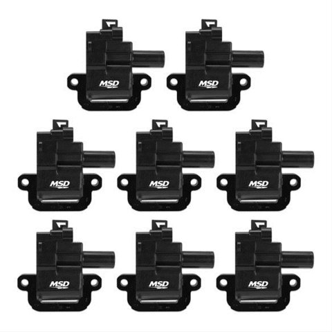 MSD Blaster OEM Replacement Coils 826283 Ignition Coil, Replacement, D580 Style, Cadillac, Chevy, GMC, Pontiac, 5.3, 5.7, 6.0, 8.1L, Each thumbnail 1