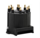 MSD Replacement Distributor Caps 84263 Caps, Replacement, Male/HEI, Screw Down, Black, Buick, Chevrolet, GMC, Oldsmobile, Pontiac, Each thumbnail 3