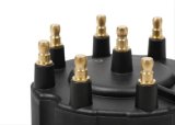 MSD Replacement Distributor Caps 84263 Caps, Replacement, Male/HEI, Screw Down, Black, Buick, Chevrolet, GMC, Oldsmobile, Pontiac, Each thumbnail 4