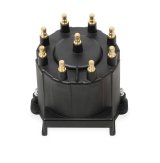MSD Replacement Distributor Caps 84263 Caps, Replacement, Male/HEI, Screw Down, Black, Buick, Chevrolet, GMC, Oldsmobile, Pontiac, Each thumbnail 5