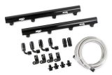MSD Atomic EFI Billet Fuel Rails 2721 Rails, EFI, Aluminum, Black Anodized, Plumbing Kit, for use with LS1/2/6 AirForce Manifold, Kit thumbnail 3