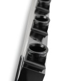 MSD Atomic EFI Billet Fuel Rails 2721 Rails, EFI, Aluminum, Black Anodized, Plumbing Kit, for use with LS1/2/6 AirForce Manifold, Kit thumbnail 6