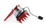 MSD Pro-Billet Front Drive Distributors 85201 Distributor, Drive, Hall Effect, Mechanical, Belt Driven, Male HEI Cap, Billet Aluminum, Red Anodized/Natural, Chevy, Big Block, Each thumbnail 3