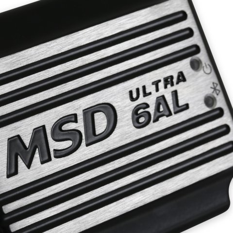 MSD Ultra 6AL Ignition Boxes 64233 Box, 6AL, Digital CD, with Rev Limiter, Black, Each thumbnail 1