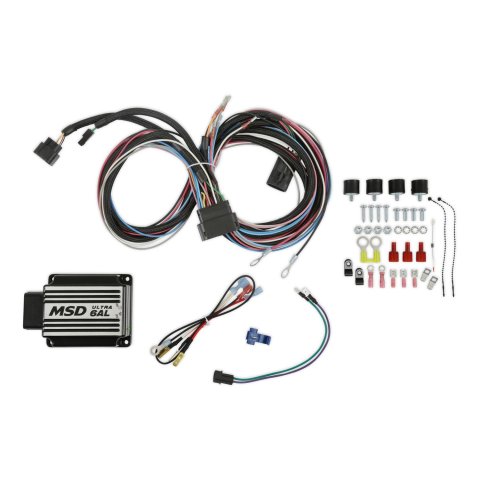 MSD Ultra 6AL Ignition Boxes 64233 Box, 6AL, Digital CD, with Rev Limiter, Black, Each thumbnail 2