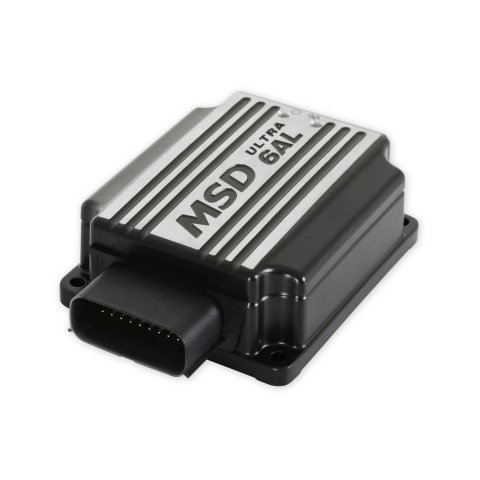 MSD Ultra 6AL Ignition Boxes 64233 Box, 6AL, Digital CD, with Rev Limiter, Black, Each thumbnail 3