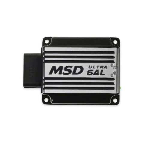 MSD Ultra 6AL Ignition Boxes 64233 Box, 6AL, Digital CD, with Rev Limiter, Black, Each thumbnail 8