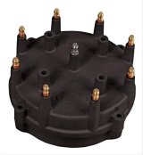 MSD Pro-Caps 74083 Distributor Cap, Male/HEI-Style, Black, Screw-Down, MSD, Billet, Pro-Billet, V8, Each thumbnail 1