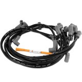 MSD 8.5mm Super Conductor Spark Plug Wire Sets 31543 Wires, Conductor, Spiral Core, 8.5mm, Black, 90 degree Boots, Chevy, Small Block, Set thumbnail 4