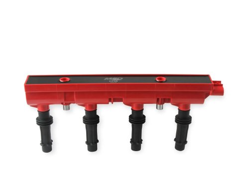 MSD Blaster OEM Replacement Coils 8236 Ignition Coil, Blaster, Coil Pack Style, Rectangular, Red, Buick, Chevy, 1.4L, Turbo, Each thumbnail 5
